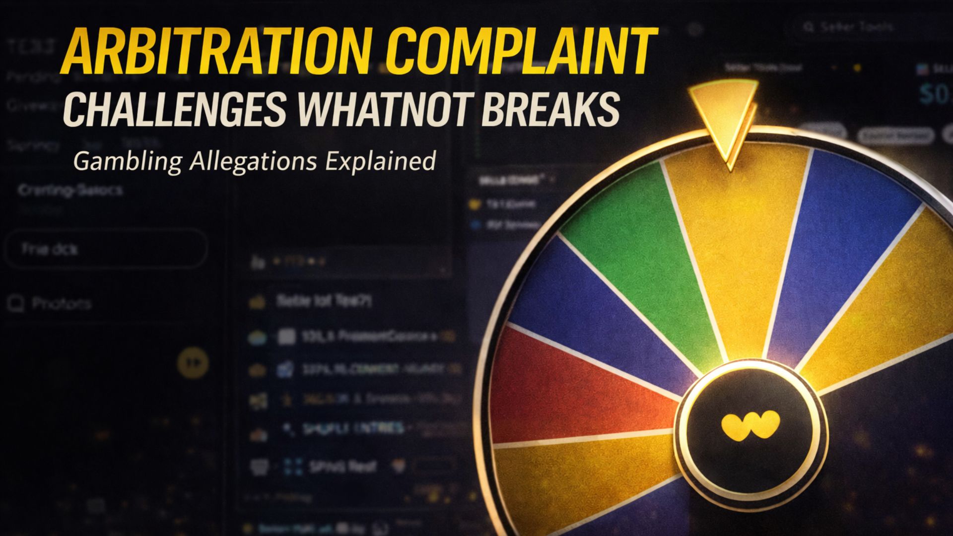 Arbitration Complaint Challenges Whatnot Breaks as Illegal Gambling